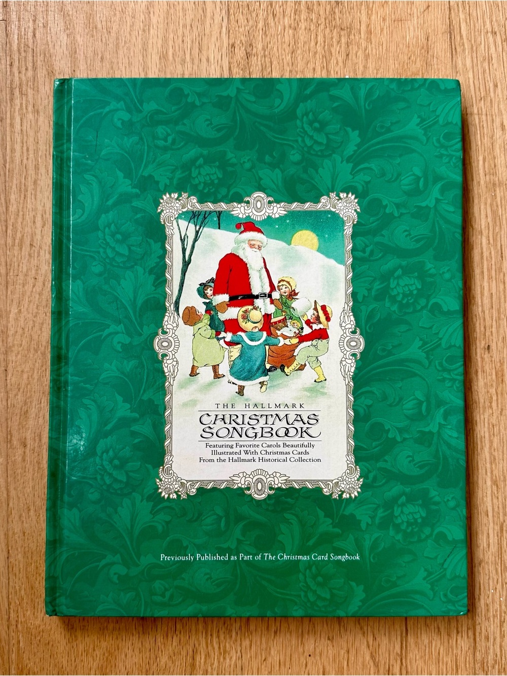 Vintage 1993 The Hallmark Christmas Songbook Illustrated Hardcover Sheet Music